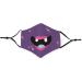 Buy Weddingstar Children s Washable Fabric Masks - Reusable Adjustable with Filter Bag - Small Purple Monster - Buy Online on GoSupps.com