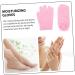 Healeved 4 Pairs Gel Care Kit Dry Skin Foot Socks Moisturizing Gloves and Socks Skin Care Kit Whitening Gel Gloves for Spa Gloves for Men Skin Care Gloves Yarn Pink Man Set Heel - Buy Online on GoSupps.com
