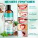 All-Natural Ayurvedic Mouthwash with Coconut & Peppermint Oil | Fresh Breath Tooth Whitening & Healthier Teeth - 8 fl. Oz - Buy Online on GoSupps.com