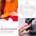 UPKOCH Decor Nail Dish Bowl with Lids Nail Art Accessories Nail Dish with Lid Nail Cups Dappen Dish for Acrylic Nails Nail Accessories Nail Liquid Holder Nail Art Dish Glass Manicure Tool - Buy Online on GoSupps.com