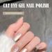 Rolita Gel Polish Rolita Nail Polish Rolita Gel Polish 15ml Nude Ice-Clear Jade Gel Glitter Crystal Gel Nail Polish with Magnet Jelly Gel Nail Polish DIY at Home Crystal Cat Eye Gel Polish(Y-25) - Buy Online on GoSupps.com