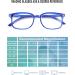 FEISEDY Blue Light Blocking Reading Glasses B2566 - Spring Temples 3.5x Magnification | International Shipping Available - Buy Online on GoSupps.com