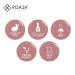 RISASH Quick-Dry Vegan Nail Polish - Pure White Glossy Shine Finish - 0.5 fl oz - Buy Online on GoSupps.com