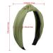 SIQUK 12-Piece Wide Knotted Headband Set for Women and Girls - Top Knot Cross Headbands in 12 Plain Multicolors - Buy Online on GoSupps.com