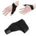 Breathable Kids Finger Brace - Left & Right Hand Thumb Support with Aluminum Bar for Tendinitis & Fracture - Black (M - Buy Online on GoSupps.com