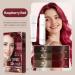  Grgowe Raspberry Red Instant Hair Dye Shampoo Hair Color Hair Dye for hair and beard instant shampoo fast coloring even gray coverage for all shades - Buy Online on GoSupps.com
