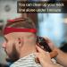 Neckline Shaving Template & Hair Trimming Guide - High-Grade Curved Silicone Headband for DIY Home Haircuts Fade & Taper Guide (Red 1) | International Shipping Available - Buy Online on GoSupps.com