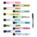 Vicloon emergency bracelet for children 12 pieces SOS bracelet with 1 marker pen ID bracelet children's name bracelet waterproof reusable something for boys girls & toddlers baby 12 pieces+1 marker pen