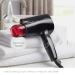 Panasonic nanoe Compact Hair Dryer | 1400W Portable Dryer with Folding Handle and QuickDry Nozzle | EH-NA27-K (Black/Pink) - Buy Online on GoSupps.com