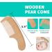 Goat Baby Hair Brush Set with Wooden Comb and Silicone Bath Brush - Safe Natural Hair Care Kit for Newborns and Toddlers - Buy Online on GoSupps.com