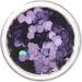 Moon Glitter Purple Chunky Holographic Glitter - 3g | Cosmetic Festival Makeup for Face, Body, Nails, Hair, Lips - Buy Online on GoSupps.com