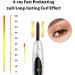 Rechargeable Heated Eyelash Curler with Comb | 3 Temperature Settings for Quick & Long-Lasting Curl | Electric Makeup Tool in White - Buy Online on GoSupps.com