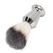 Beard Foam Brush with Stainless Steel Handle - Easy to Clean Soft Bristles for Men | Perfect for Home & Travel - Buy Online on GoSupps.com