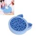 2 in 1 Silicone Cat Head Brush Cleaning Mat - Portable Makeup Cleaner Pad | Flexible & Multipurpose for Makeup Brushes - International Shipping Available - Buy Online on GoSupps.com
