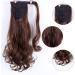 Hair Bun 22" Long Wavy Ponytail Lengthening Synthetic Curly Wraparound Ponytail Hair Extension Hair Clip Women Wig Curly Bun Hair Extension Hair Piece (Color : 03 Size : 22inches) 22inches 03 - Buy Online on GoSupps.com