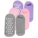 FOMIYES 3 Pairs Foot Gel Socks Vegetable Gel Ripstop Socks Miss Pedicure