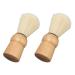 Premium Mini Shaving Brush with Wooden Handle - Professional Synthetic Shaving Brush for Men | Ideal for Beauty Salons | Ship Internationally - Buy Online on GoSupps.com