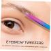 HONMEET Stainless Steel Eyebrow Tweezers Tool Beauty Accessories Eyebrow Tweezer with Brush Travel Eyebrow Clamp Eyebrow Clip Eyebrow Tweezers for Women Brow Clips Tweezers for Eyebrow - Buy Online on GoSupps.com