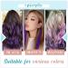 Runature Purple I-Tip Hair Extensions - 25 Strands 45cm Real Hair Hot Pink Keratin Bonding - 18 Inch 25g - Buy Online on GoSupps.com