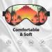 Sunrise Tropical Palm Tree Eye Mask | Soft Travel & Sleep Eyeshade for Men & Women - Buy Online on GoSupps.com
