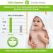 3 Pack Bamboo Baby Hooded Towels - Ultra Soft Unisex Bath Towels for Babies - Newborn Essential - Highly Absorbent Toddler Towels in White - Buy Online on GoSupps.com