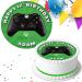 GAMES CONTROLLER GAMING BIRTHDAY PERSONALISED 7.5 INCH EDIBLE ICING CAKE TOPPER DECORATION SV74