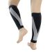 M Magic Sport Kinesiology Taping Compression Calf Sleeves Men and Women Running Hiking Cycling Jogging Medium-Large Black