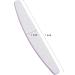 25 Pcs 100/150 Grit Double Sided Nail Files - Washable Emery Boards for Acrylic, Gel & Natural Nails - Buy Online on GoSupps.com