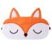 Sleep mask children ultraich sleep mask children girl 3d sweet animals sleeping glasses for girls boys women nap (orange fox)