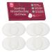 8 Pads Silicone Nipple Pads for Breastfeeding Soreness - Immediate Relief Nipple Gel Soothing Pads - Easy to Apply Gel Nipple Pads for Breastfeeding - Reusable Form Adjusting Breastfeeding Gel Pads