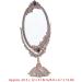 DADEA Vintage Makeup Mirror Vintage Vanity Mirror Double Sided Mirror Desktop Make Up Mirror European Style Metal Retro Double Sided Mirror for Home Bathroom Bedroom Dressing - Buy Online on GoSupps.com