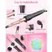 ANIEKIN 5-in-1 Curling Iron Set - Interchangeable Ceramic Wands Instant Heat Dual Voltage - Perfect Gift for Girls & Moms - Buy Online on GoSupps.com