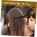 HAPINARY 6pcs Billed Hair Clips Non Slip Hair Clamp Hairdresser Clips Hair Barrettes Hair Pin Black Abs - Buy Online on GoSupps.com