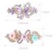 ACO-UINT 5 Pack Crystal Hair Barrettes for Women - Butterfly French Hair Clips for Thick Hair - Rhinestone Hair Accessories (Style2) - Buy Online on GoSupps.com