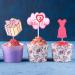 KIPETTO 24Pcs Happy Mother's Day Cupcake Toppers Best Mom Cake Topper Cupcake Picks for Mother's Day Birthday Party Decorations - Buy Online on GoSupps.com