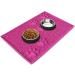KongJies Waterproof Non-Slip Feeding Mat for Dogs & Cats - Pink | Best Pet Feeding Solutions - Buy Online on GoSupps.com