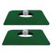 Upstreet Golf Putting Matt for Indoors, Golf Putting Green or Mini Golf Set - Includes Two Indoor Putt Mats and Two Training Balls for Indoor Golf and Putting Practice