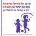 Children's Advil (100 ML Grape Flavour) Ibuprofen Suspension Dye Free Temporary Fever Reducer 100 ml (Pack of 1) Grape - Buy Online on GoSupps.com