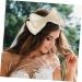 Beaupretty 1pc Hairpin Bowknot Hairpins Large Hair Bows Wedding Hair Clips for Brides Rhinestone Headpiece Goody Hair Clips for Women Pearl Tiara Women Barrette Girl Hairpin Barrette - Buy Online on GoSupps.com