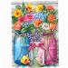 1set Flowers 30x40cm Floral 5d Full Drill Pictures Arts Craft for Home Wall Decoration