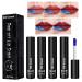5 PCS Lip Stain Peel Off  Matte Lip Gloss Kit Long Lasting Waterproof  Non-Stick Cup Peel Off Lip Stain for Women Girls Makeup Liquid Lipstick