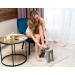 Demi's Home Grey Shower Foot Rest - Pedicure Foot Rest (Supplies Not Included) - Buy Online on GoSupps.com