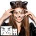 Cat Face Gems & Rhinestones for Women & Kids | Stick-On Whiskers & Body Gems | Perfect for Rave & Halloween Makeup - 4 Sheets - Buy Online on GoSupps.com