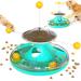 Chew it Cat Toys Interactive Kitten Toy for Indoor Cats Teaser Supplies Birthday Gift A Tracks Toy/Turquoise