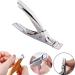 Professional Rustproof Nail Clippers for Acrylic & False Nails - Sharp Manicure Pedicure Trimmer Tool (Silver) - Buy Online on GoSupps.com