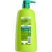 Garnier Fructis Grow Strong Shampoo 33.8 oz - Promote Healthy Hair Growth - Buy Online on GoSupps.com
