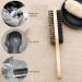 Premium Wooden Beard Brush & Face Hair Shaving Brush - Double-Sided with Wooden Handle | Ideal for Grooming Accessories - Buy Online on GoSupps.com