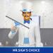 MR.SIGA Professional Window Cleaning Combo - 14-inch Squeegee & Microfiber Scrubber - Buy Online on GoSupps.com