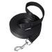 Loutep towline 3m 5m 10m 15m 20m long towline dog strong nylon dog leash with padded handle leash 15m black