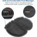 YuGtcen Non-Slip Foot Scrubbers 2pcs Set - Shower Foot Massage Mat Cleaner for Feet Circulation & Tired Relief - Grey 2.0 - Buy Online on GoSupps.com